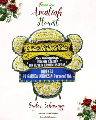 Papan Bunga Duka di Gondangsari