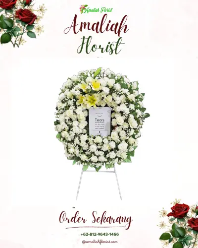 Krans Bunga Duka Cita di Gondangsari